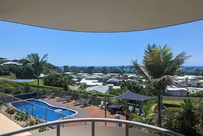 Image de Vue sur l'océan depuis l'anse