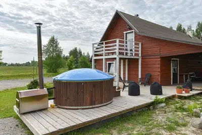 Image de Villa rustique lituanienne avec sauna, lac et intimité totale en pleine nature