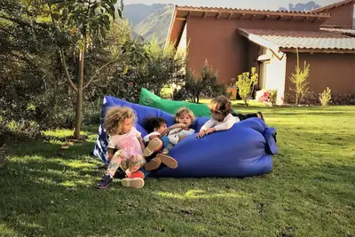 Image de Cabine au bord du fleuve dans la vallée sacrée de Cusco, Urubamba