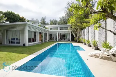 Image de Villa avec 3 chambres et piscine à Layan Beach, Phuket
