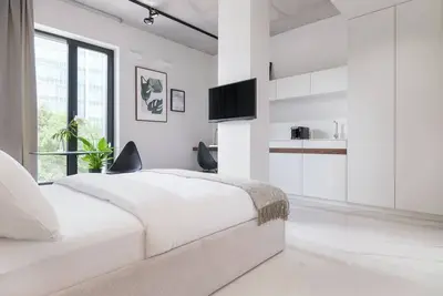 Image de Hébergement en appartements dans le centre de Poznań.