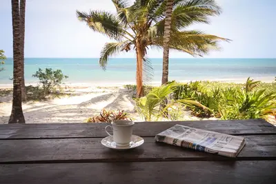 Image de Villa sur la plage à la célèbre plage d'Ushongo en Tanzanie. Assis sur un terrain de 1 acre.
