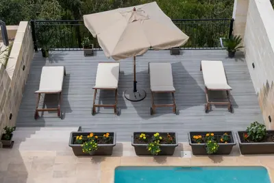 Image de Chambre Lits Jumeaux avec Vue sur la Vallée et la Piscine