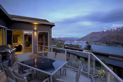 Image de Vues de Queenstown sur les oliviers