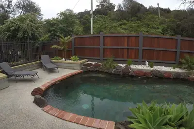 Image de à pied de la plage, des magasins et des restaurants à seulement 800 mètres.