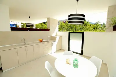 Villa Rajski Dvor1, Studio Bungalow 4 * avec vue sur le jardin