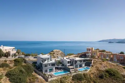 Image de Villa Athina à Bali Crète en Grèce avec piscine privée et ascenseur (3 niveaux)