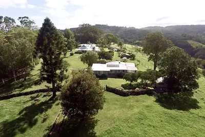 Image de Byron Hinterland Farm Cottage sur la propriété des bovins
