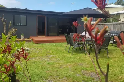 Image de retraite côtière de saltbush