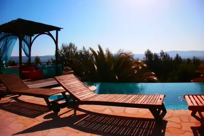Image de Vue imprenable sur le village du Castellet