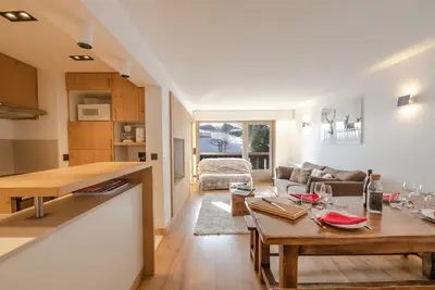 Image de Megève-Mont d'Arbois, T3 Refait A Neuf, 50m2, 4pers. , situé à 5 min des pistes