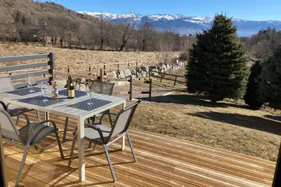 Image de location chalet 6 pers région font romeu (Gite de france 3 épis)