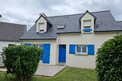 Image de - Maison avec jardin clôturé, vue mer, 4 chambres, 8 pers.