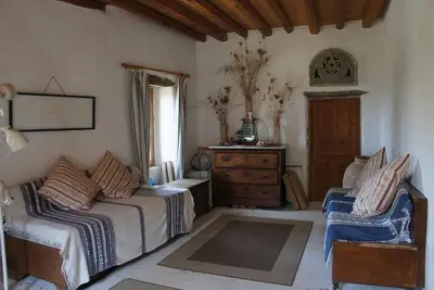 Image de Belle maison de campagne, tranquille, sur l'Ile d'Andros, en Grèce