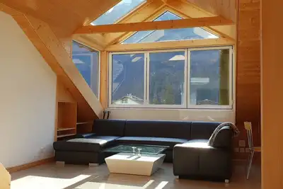 Image de Belle maisonnette avec une vue fantastique