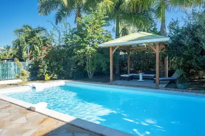 Image de Villa Paradissol – Un cocon tropical avec piscine, proche plages et nature