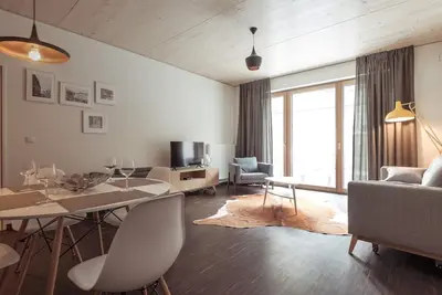 Image de Luxueux appartement 003 avec une chambre double et terrasse 55m2 + 19m2