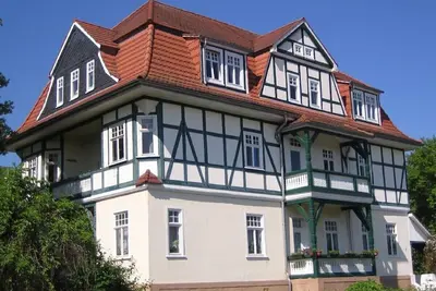Duplex dans l'art nouveau à colombages manoir à Werratal Hoher Meissner