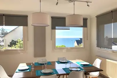 Image de [Nouveau] Maison confortable avec vue sur mer à 100 mètres de la plage