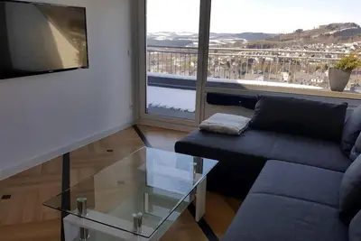 Image de Prospective de l'appartement. Magnifique vue sur les toits depuis le. . .