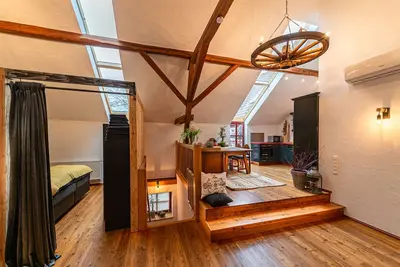 Appartement confortable avec sauna au pied de la Rhön, Eichenzell