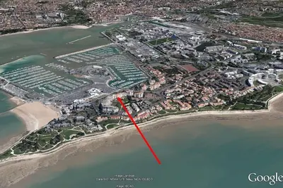 Image de Plage - Port des Minimes, T1 bis 34 m², vue mer, 100m plage