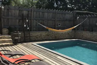 Image de idéal vacances en famille, entre amis : Grande maison lumineuse type loft