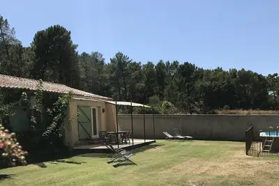 Image de Maison de vacances avec piscine au calme en campagne