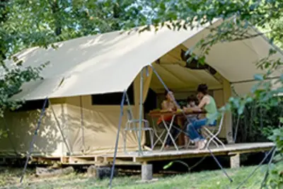 Image de La tente Toile & Bois Classic V - Jusqu’à 5 personnes – 25 m² Numero 3