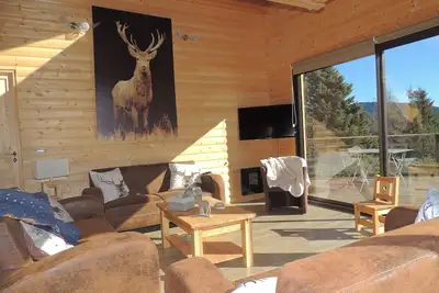Image de Appartement Cerf dans chalet neuf avec vue sur le lac de Matemale 12 couchages