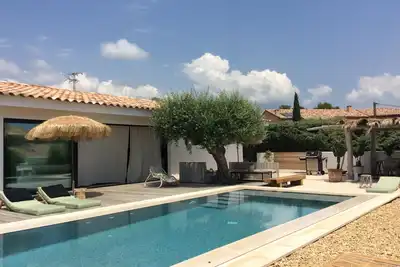 Image de Villa bord de mer, quartier des  Lecques  à Saint-cyr sur mer