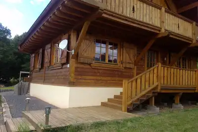 Image de Chalet  très confortable dans un cadre très nature.