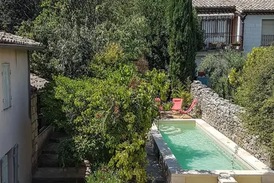 Image de Maisons authentiques de charme, centre historique d'Uzès avec piscine chauffée