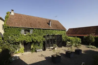 Image de Grand cottage de charme **** Parc paysagé 9 ha avec piscine, tennis et pêche