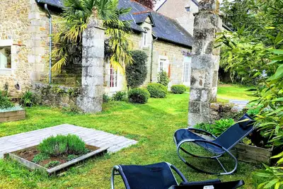 Image de Spacieux gîte 4 épis! moderne, niché dans un parc clos, à 20 mn de la mer.
