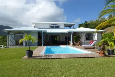 Image de Magnifique villa créole au calme, sans vis à vis, vue sur l' océan au Vauclin