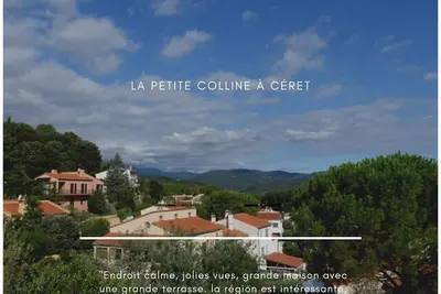 Image de Villa avec vue, confortable, jardin clos, à 2 pas du centre de Céret, 4 à 6 P