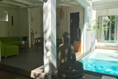 Maison de charme avec petite piscine privée - Accès plage direct