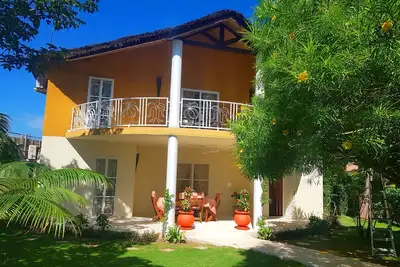 Image de Villa Africaine avec jardin tropical, plage privée bord de mer, avec wifi