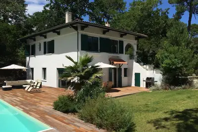 Image de Villa 5* - Pyla Plage 6 à 8 Pers Clim Pisc Chauffee Plage A Pied 450m