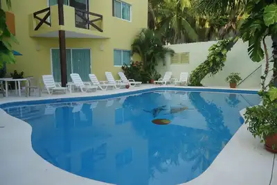 Image de Beau condo à un pâté de maisons de la plage de Huatulco