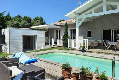 Image de Seignosse Golf - villa avec Piscine chauffée, à 5 min de l'océan