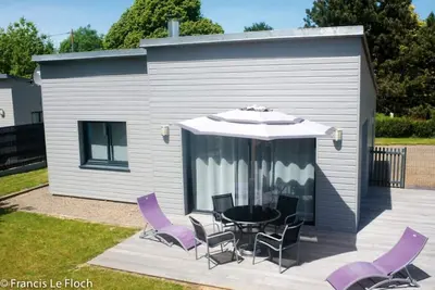 Image de La clé des vacances. Gîte en ossature bois.