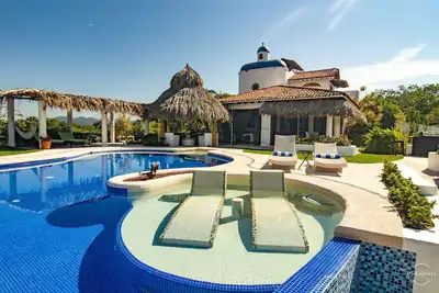 Image de Villa spectaculaire avec le meilleur coucher de soleil à Sayulita!