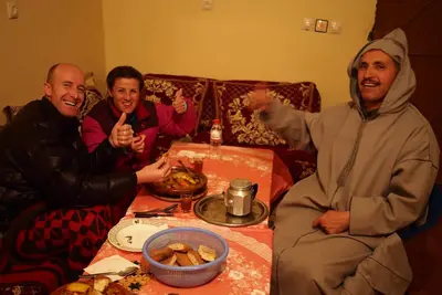 Image de Gite panorama located at imlil town in the high atlas. Owner by family berber.