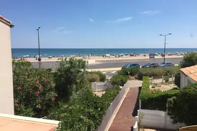Image de Magnifique appartement 4 couchages, vue mer et accès direct à la plage!
