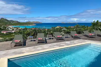 Image de Villa de luxe Les Acajous Vue spectaculaire sur la plage de St-Jean