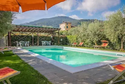 Image de Anseneta, appartement avec piscine, climatisation, WiFi gratuit