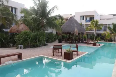 Image de Beach condo Progreso (rez-de-chaussée).