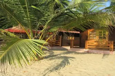 Image de Chalets en bois sur la plage